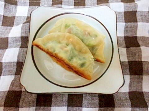 納豆とモロヘイヤのねばねば餃子